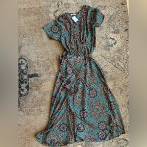 Paani wrap dress , size small